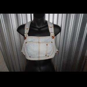 Jean Paul Gaultier 90’s collection denim top